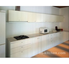 beige melamine faced small kitchen cabinet simple design