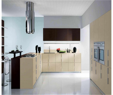 Jisheng brand kitchen cabinet high gloss design wholesale