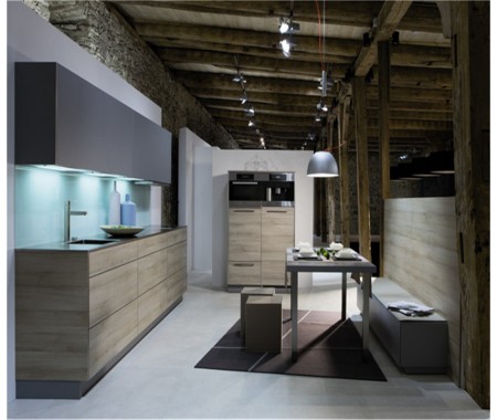 modern design popular solid wood kitchen cabinet