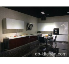 high gloss acrylic custom kitchen cabinet design