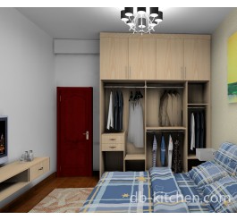 Melamine classic durable plywood wardrobe design