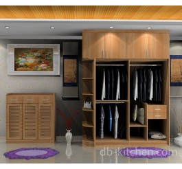 Melamine practical wardrobe