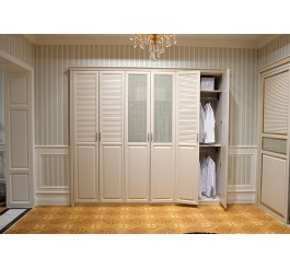 high gloss plywood wardrobe