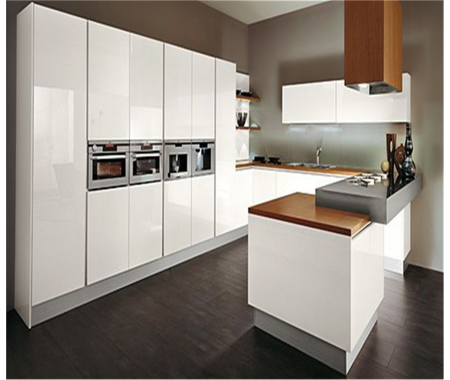 modern high gloss kitchen cabinet furniture