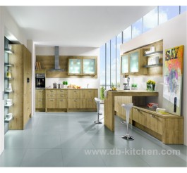 solid wood custom kitchen cabinet design