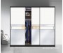 high gloss sliding door wardrobe