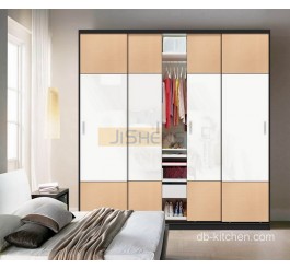 Uv high gloss sliding door wardrobe