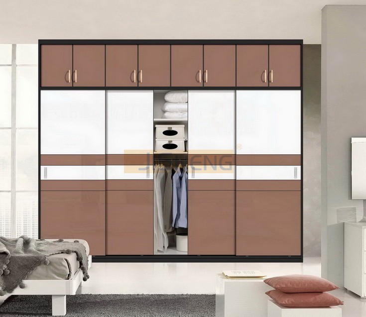 Uv High Gloss Sliding Door Wardrobe