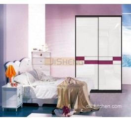 uv high gloss wardrobe sliding door