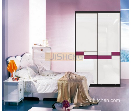 uv high gloss wardrobe sliding door