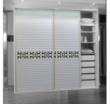 uv high gloss sliding door wardrobe cabinet