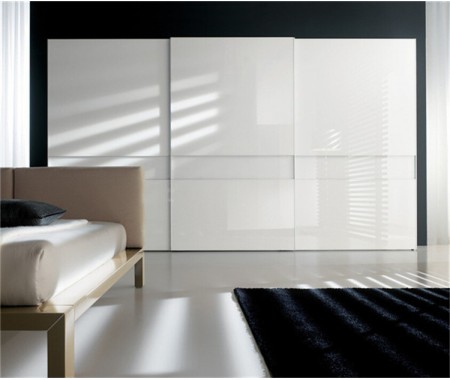 melamine wardrobe sliding door