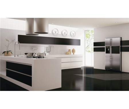 whole set uv high gloss kitchen cabinet