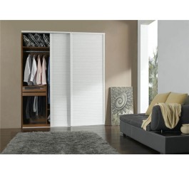 White Gloss Modern Wardrobe Design