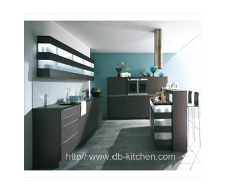 high quality grey melamine custom kitchen cabinet