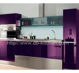 High Gloss Plywood Acrylic Kitchen Cabinet Design