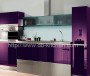 High Gloss Plywood Acrylic Kitchen Cabinet Design