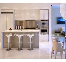 Mini Small High Gloss Acrylic Kitchen Cabinet Design