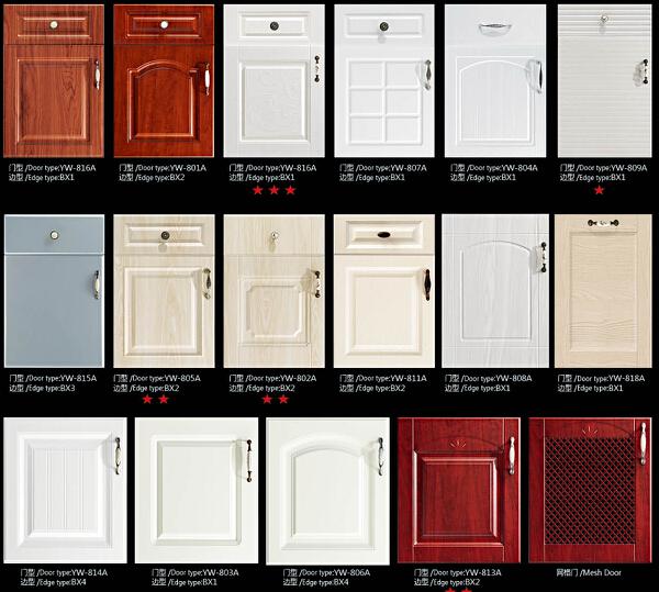 Jisheng Thermofoil Kitchen Cabinet Doors With Thermofoil Kitchen