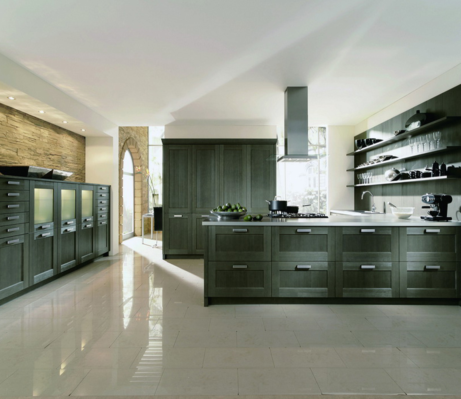 shaker style kitchen cabinet