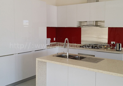 high gloss kitchen cabinets 